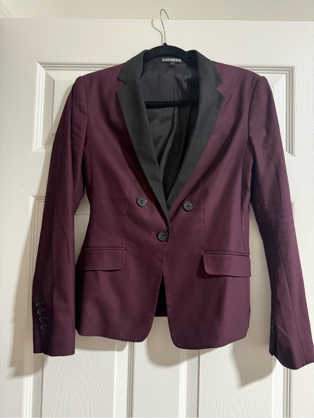 Express maroon blazer